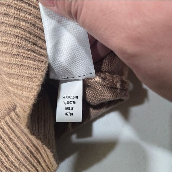 Banana Republic Factory Wool Blend Blouson Sleeve Sweater Small - Picture 12 of 13